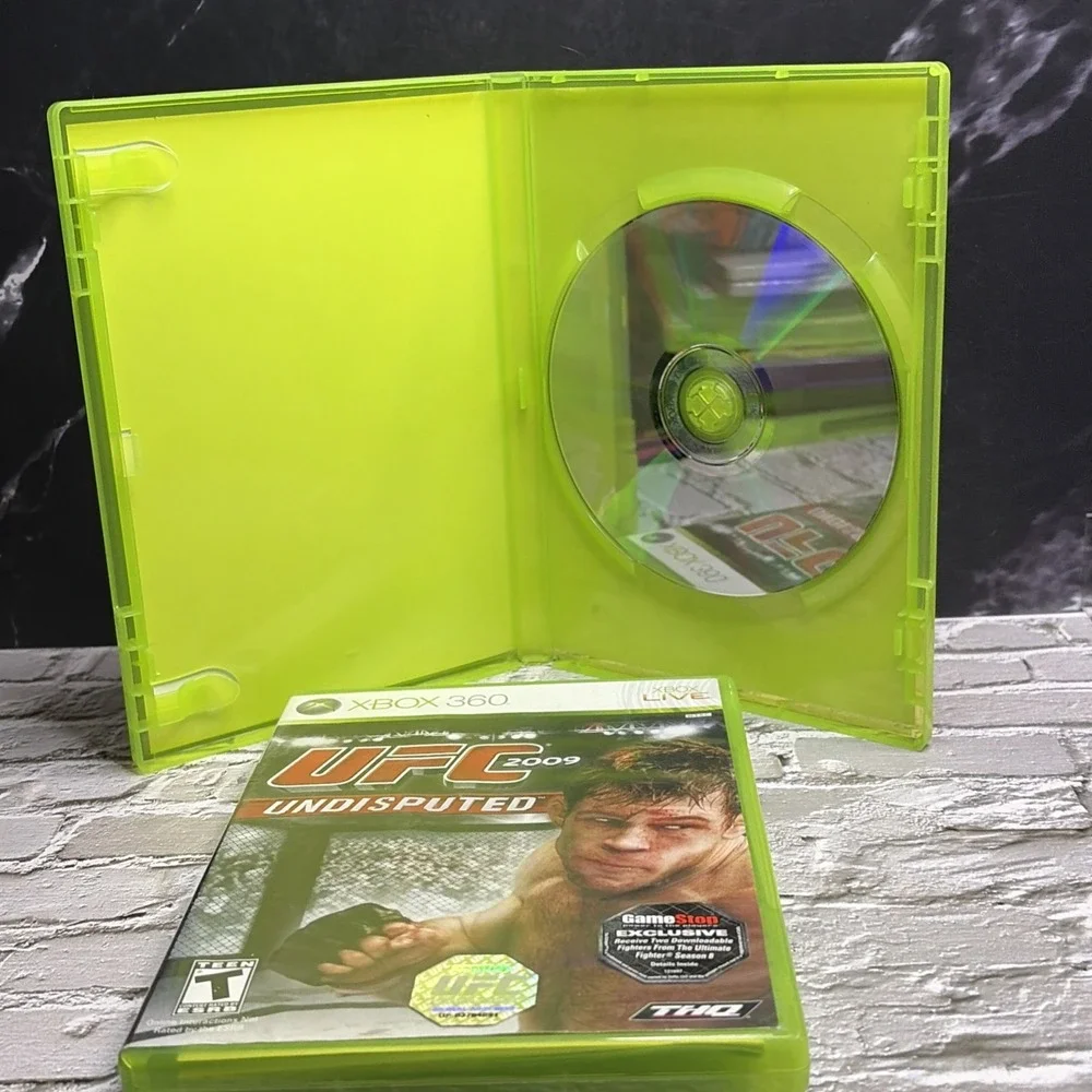 UFC 09 - CIB & MLB 2K10 Case /Disk Only (Xbox 360) T&W